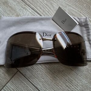 Dior Oversized Brown Sunglasses